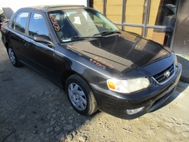 2001 TOYOTA COROLLA S BLACK 1.8L AT Z15105